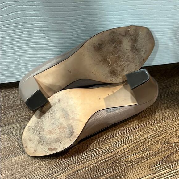 Taryn Rose Tan Peep-Toe Heels - Picture 10 of 10